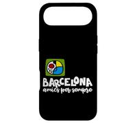 Barcelona Amics per Sempre Phrase Catalan Miro Coque pour iPhone Air