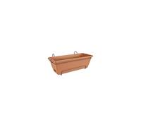 Barcelona Balconniere Allin1 50 - Marron - L 50 x B 28 x H 19 cm - Balconextérieur - 100% recyclé