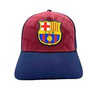 Barcelona Casquette FC Enfants, Chapeau Enfant, Bleu - rouge, 53