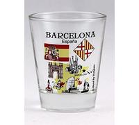 Barcelona Espagne Verre à liqueur Collection Great Spanish Villes
