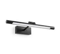 BARCELONA LED Applique LED Salle de Bain 6W 4000K IP44 Noir 40cm