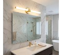BARCELONA LED Applique LED Salle de Bain 8W 720lm IP44 60cm Or