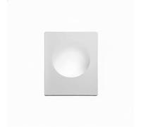BARCELONA LED Applique Murale Encastrable en Plâtre Ø15cm Blanc GU10 Trimless Intégration Invisible Mur Placoplâtre, Spot Encastré, Design Classique Moderne Luxe, Éclairage Indirect Intérieur