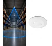 BARCELONA LED Détecteur Micro-ondes Grande Hauteur 360° 1000W IP20