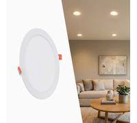 BARCELONA LED Downlight LED 20W Encastré Circulaire Slim Blanc