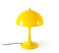 BARCELONA LED Lampe de Table Design MART - 3 x G9, Moderne avec Abat-Jour Acrylique Diffusant, Lumière Douce et Confortable, Idéale pour Salon, Chambre, Bureau et Salle à Manger, jaune