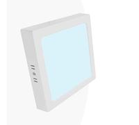 BARCELONA LED - Plafonnier LED carré 18 W | Blanc chaud | Design minimaliste | Haute efficacité | Idéal pour cuisine, salle de bain, chambre - Blanc froid