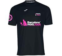 Barcelona Padel Tour | T-Shirt Technique Mances Courtes Joma Te Gusta el pádel | Homme | Estampage Spécial Padel