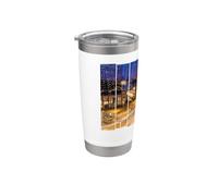 Barcelona Plaza de Espana en Catalogne Espagne souvenir Gobelet isotherme en acier inoxydable double paroi