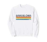 Barcelona Spain Retro Souvenirs Vacances Espagne Sweatshirt