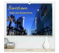 Barcelona - Stadt des Modernisme (hochwertiger Premium Wandkalender 2026 DIN A2 quer), Kunstdruck in Hochglanz: Eine Reise durch die Stadt des Modernisme