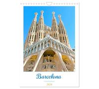 Barcelona - Urlaubsplaner (Wandkalender 2026 DIN A4 hoch), CALVENDO Monatskalender: Eine der trendigsten Metropolen Europas am Mittelmeer.