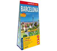 Barcelone 1/20.000 (carte grand format laminée) - Collectif - Expressmap - broché - Atlas / carte