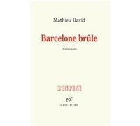 Barcelone brûle Mathieu David (Auteur)