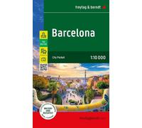 Barcelone city pocket 1/10000 - Collectif - Freytag Et Brendt - broché - Atlas / carte