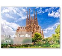 Barcelone, Espagne - 15 septembre 2015 : Sagrada Familia à Barcelone. Sagrada - Les bâtiments les plus connus créés par Antoni Gaudi