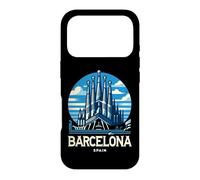 Barcelone Espagne Espagne Sagrada Família Souvenir Fier Coque pour iPhone 17 Pro