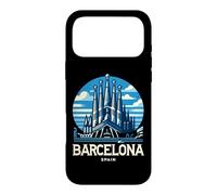 Barcelone Espagne Espagne Sagrada Família Souvenir Fier Coque pour iPhone 17 Pro Max