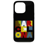 Barcelone Lettres Design Coque pour iPhone 13 Pro