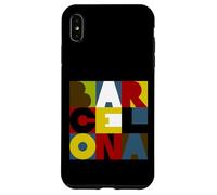 Barcelone Lettres Design Coque pour iPhone XS Max