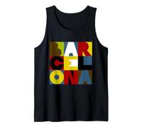 Barcelone Lettres Design Débardeur