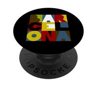 Barcelone Lettres Design PopSockets PopGrip Adhésif