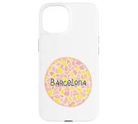 Barcelone Mosaic Art Espagne Catalogne Park Güell Gaudí Style Coque pour iPhone 15