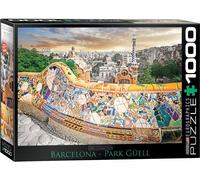 Barcelone Parc Guell 1000 Pièce Puzzle 680mm x 480mm Par Eurographics