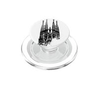 Barcelone Sagrada Familia Vintage Espagne I Love Barcelona PopSockets PopGrip pour MagSafe