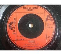 Barclay James Harvest - Barclay James Harvest Titles/Song For You 7" Polydor 2058660 EX 1975