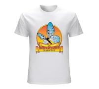 Barclay James Harvest Logo T-Shirt Hippie Clothes Graphic T Shirts T Shirts Men Clothes White L