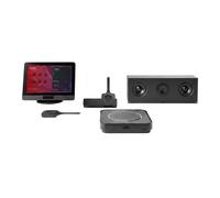 Barco ClickShare Hub Pro + Huddly C1 Système Teams 4K Solution Microsoft Teams Rooms pour salles moyennes avec partage sans fil 4K, double écran et