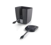Barco ClickShare R9861600P01C : Kit de présentation avec station d'accueil et 2 boutons ClickShare - Connectivité filaire - Indicateurs LED - Noir