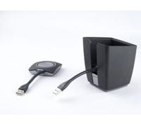 Barco Support ClickShare Tray R9861500T01 – Support pour 4 boutons – Compatible CSC-1/CSM-1 – Noir