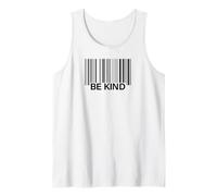 Barcode Be Kind Citation inspirante Motivation Débardeur