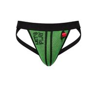 Barcode Berlin - sous-vêtement String Hommes - Jock Let's Play Black-Green - 1x Taille XL