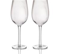 BarCraft Rosé Weingläser Ribbel 450 ml 2 Stück