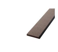 Bardage ajouré bois composite - L: 270 cm - l: 7.5 cm - E: 1 cm - Chocolat