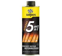 BARDAHL 5EN1 Dégrassante Moteur Diesel 500 ml - Nettoyage Injecteurs, Turbo & Système, Améliore Combustion et Performance