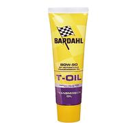 Bardahl Huile de Transmission T-Oil pour Engrenages de Moto et Scooter 80W90, Action Anti-Usure et Anti-Mousse, Lubrification optimale et Protection des Engrenages, 250 ML