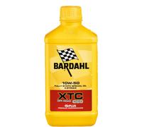 Bardahl - Huile Moteur XTC C60 10W-50 Hors Route pour Moto 4 Temps, Bagarres For