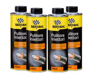 BARDAHL Kit 4 Additifs PULITORE INJECTEURS DIESEL 500 ML - Économie De Carburant