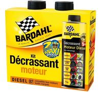 BARDAHL Pack Décrassant moteur Diesel 5 en 1 Décrasse sans démontage : le turbo, la vanne EGR, le filtre à particules,les