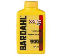 BARDHAL XTC C60 15W50 SAE 10W50 API SN JASO MA2 HUILE 100% SYNTHÉTIQUE MOTO