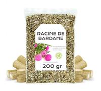 Bardane 200g - Racine de Bardane - Thé de Racine de Bardane - Infusion de Bardane - Infusions en vrac - Riches en minéraux et nutriments - Propriétés naturelles (200 gr)