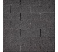 Bardeau bitume à jupe droite pour toiture - Paquet de 3 m²