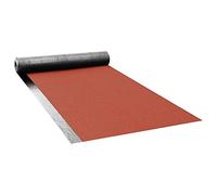 Bardeau en Rouleau Feutre de Toiture sous-Couche de Base de Revêtements de Toit Extérieur Souterraine de Bâtiment Bitume V60 S4 1 Rouleau 5 ㎡ Rouge