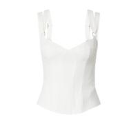 Bardot Haut 'SERAFINA' blanc, Taille XL