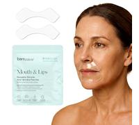 Bare Intent Lot de 2 patchs anti-rides en silicone pour bouche et lèvres - 100 % silicone de qualité médicale, lignes de sourire lisses et plis des lèvres