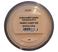 Bare Minerals Matte Spf15 03-fairly Light Foundation Beige Femme
